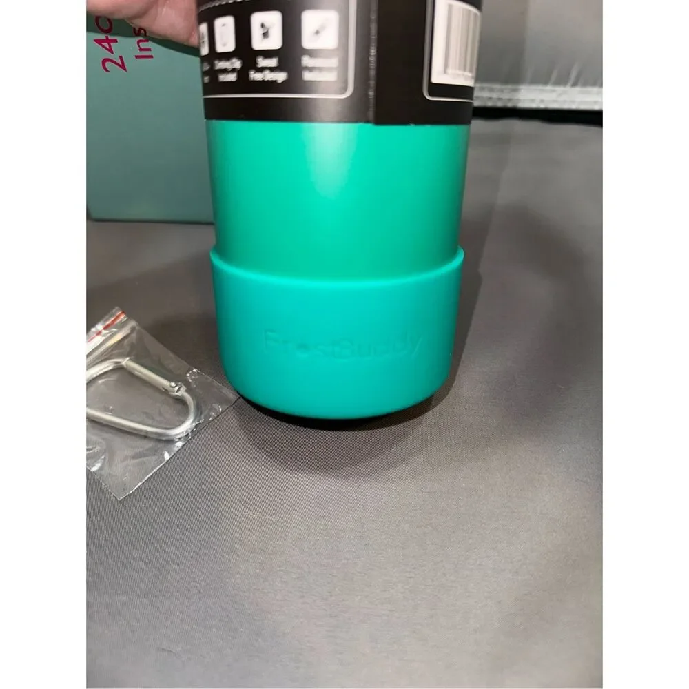 NIB Frost Buddy 24oz Sports Buddy water bottle- Smile